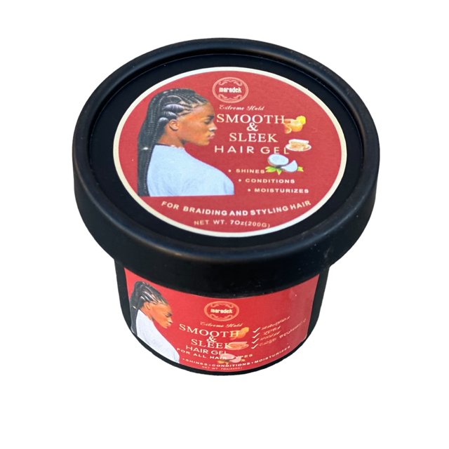 Maradek Smooth & Sleek Extreme Hold FlakeFree 7 Oz Edge Control and