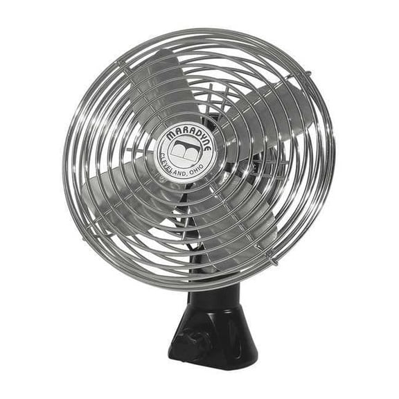 Maradyne DC Fan,Bolt-On Mount,12VDC,270/220 CFM F-300012