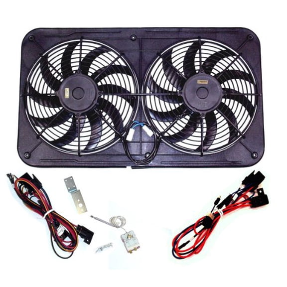 Maradyne High Performance Fans Mjs26kc Jetstreme Ii Series Low Profile Fan Fits select: 1999-2006 CHEVROLET SILVERADO, 1995-2006 CHEVROLET TAHOE