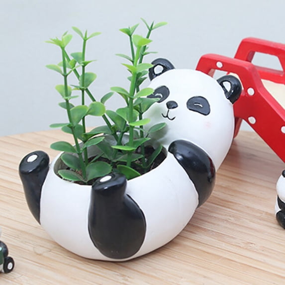 Marainbow Animal Shaped Flower Pot Planter Cartoon Bonsai Decoration, Succulent Flower Pots Supplies Garden Pot holder