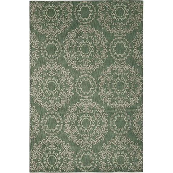 Marakesh Light Green Area Rug