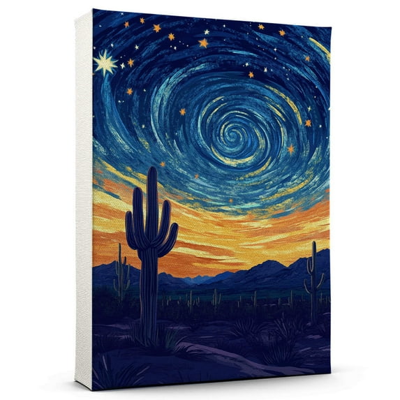 Marana Travel Starry Night Canvas Print, Arizona Canvas Wall art, Marana Map Canvas, Arizona Travel Art Picture Print -96AZ827