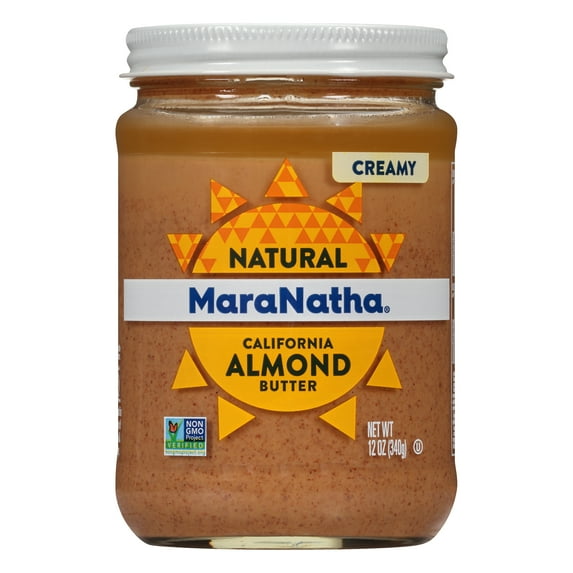 Maranatha No-Stir Creamy Almond Butter 12 oz (Pack Of 6)