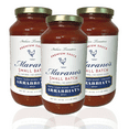 thumbnail image 1 of Marano's Small Batch Premium Pasta Sauce, Arrabbiata, 24 oz. (Pack of 3) - No Added Sugar, Water, Paste - Gluten Free, Non-GMO, Paleo/Keto Friendly, Made with 100% Italian Tomatoes., 1 of 4
