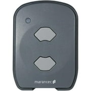 Marantec315 MHz 2-Button Micro Garage Door Opener Remote, Gray