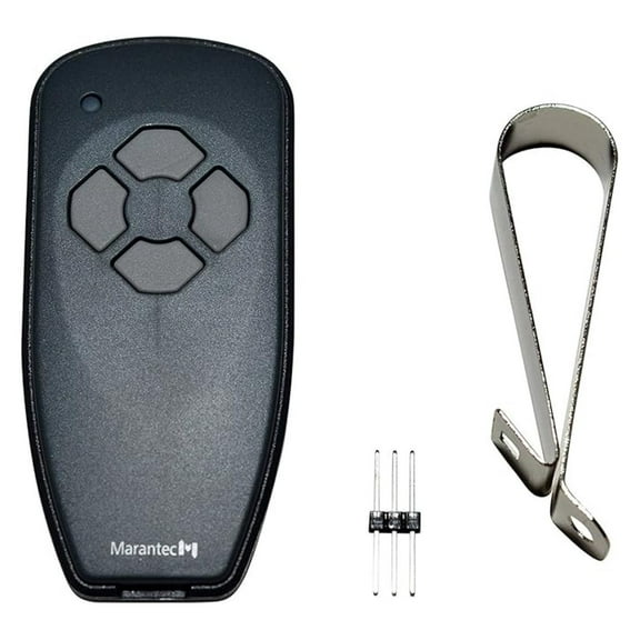 Marantec Garage Door Opener Remote - Digital 384 4-Channel 315MHz - Compatible with Models M-4500, Q-7700, ML-1314 - Includes Battery & Programming