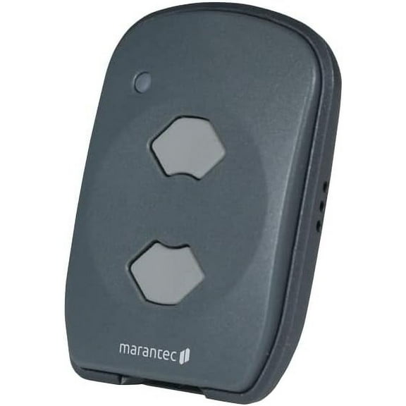 Marantec Mini Control - 165095 Micro 2-Channel Transmitter Marantec Garage Openers, Gray
