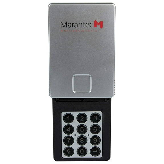 Marantec Wireless Keyless Entry System for Garage 3.22 Wx1.54 Dx7.38 H (open) 4.56 H (closed) Silver