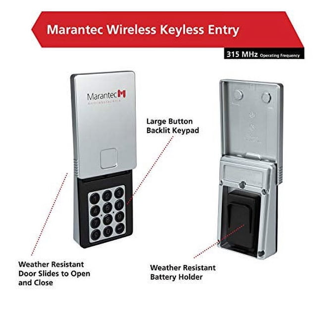 Gallery Detail: Marantec Wireless Keyless Entry System For Garage