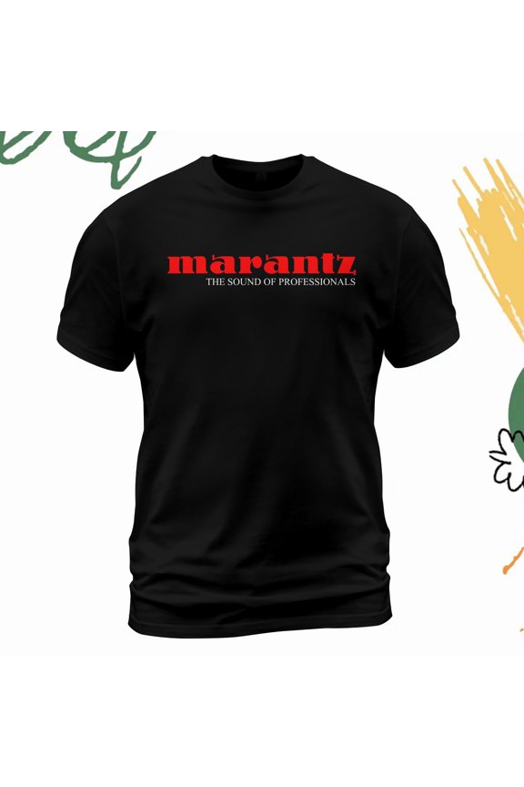 Marantz Amplifier Logo T-Shirt Size S-5XL Made in USA