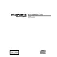 thumbnail image 1 of Instruction Manual ONLY for Marantz CDR632 CD Recorder Owners Instruction Manual REPRINT, 1 of 1