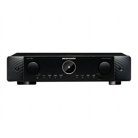 Marantz - Cinema 70S 50W 7.2-Ch Bluetooth Capable with HEOS 8K Ultra HD HDR Compatible A/V Home Theater Receiver with Alexa - Black