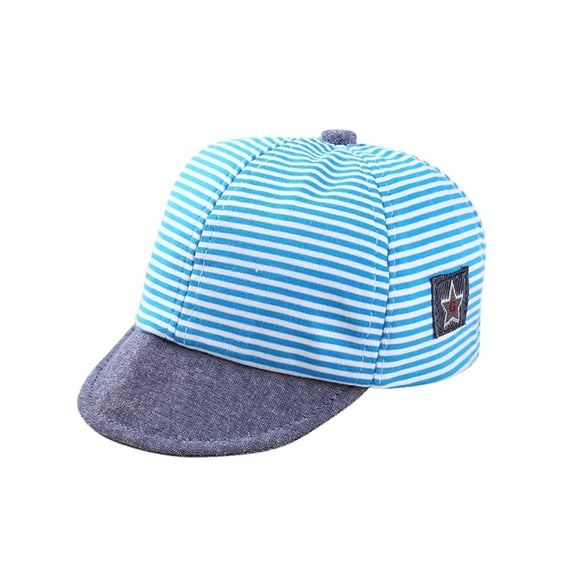 Vigorush Infant Baby Boy Girl Striped Baseball Cap Sunhat