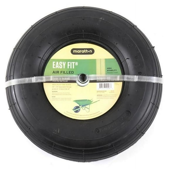 Marastar 13 in. Pneumatic Universal Wheelbarrow Wheels