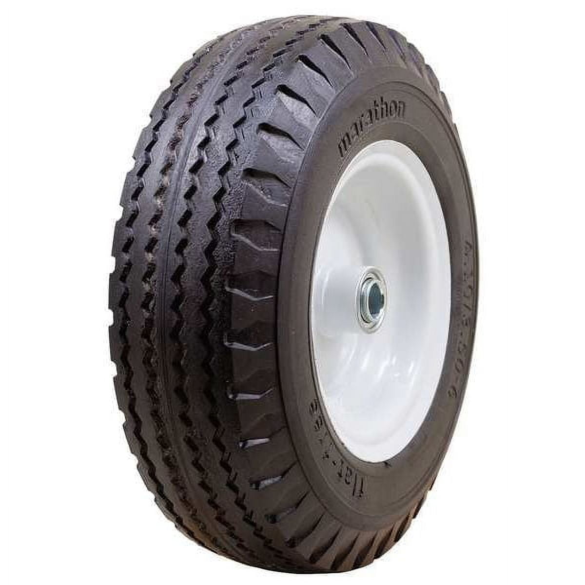 Marastar Flat-Free PUR Foam Wheel,12-7/16" 00126