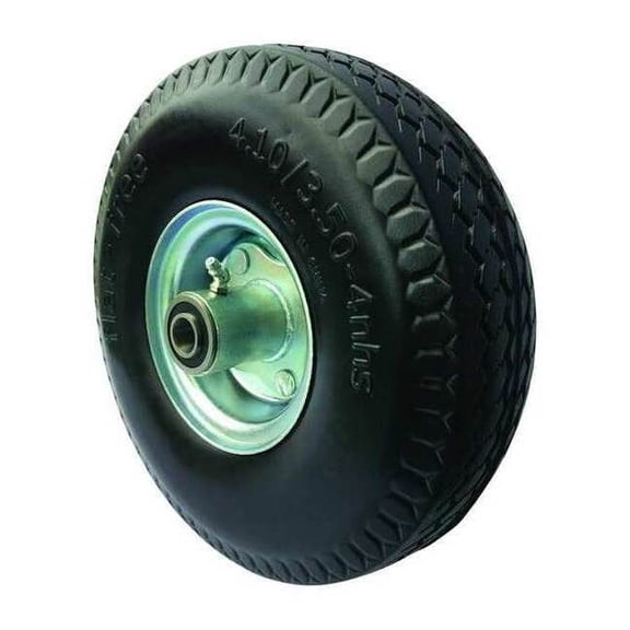Marastar Solid Rubber Wheel,10 in. Dia.,350 lb. 16V336