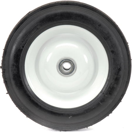 Marathon 00431 8 x 1.75 Semi-Pneumatic Ribbed Tread - 1.375"" Centered - 1/2"" B