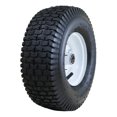 thumbnail image 1 of Marathon 13 x 5.00-6, 3" Centered Hub Pneumatic Riding Lawn Mower Front Tire, 1 of 4