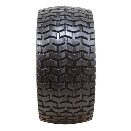 Marathon 15 x 6.50 x 6, 3 Inch Hub Flat Free 3/4 Inch Bearings Riding Mower Tire
