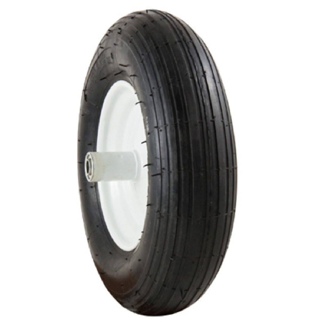 Marathon 20001 Pneumatic Air Filled Ribbed Tread Tire, Each