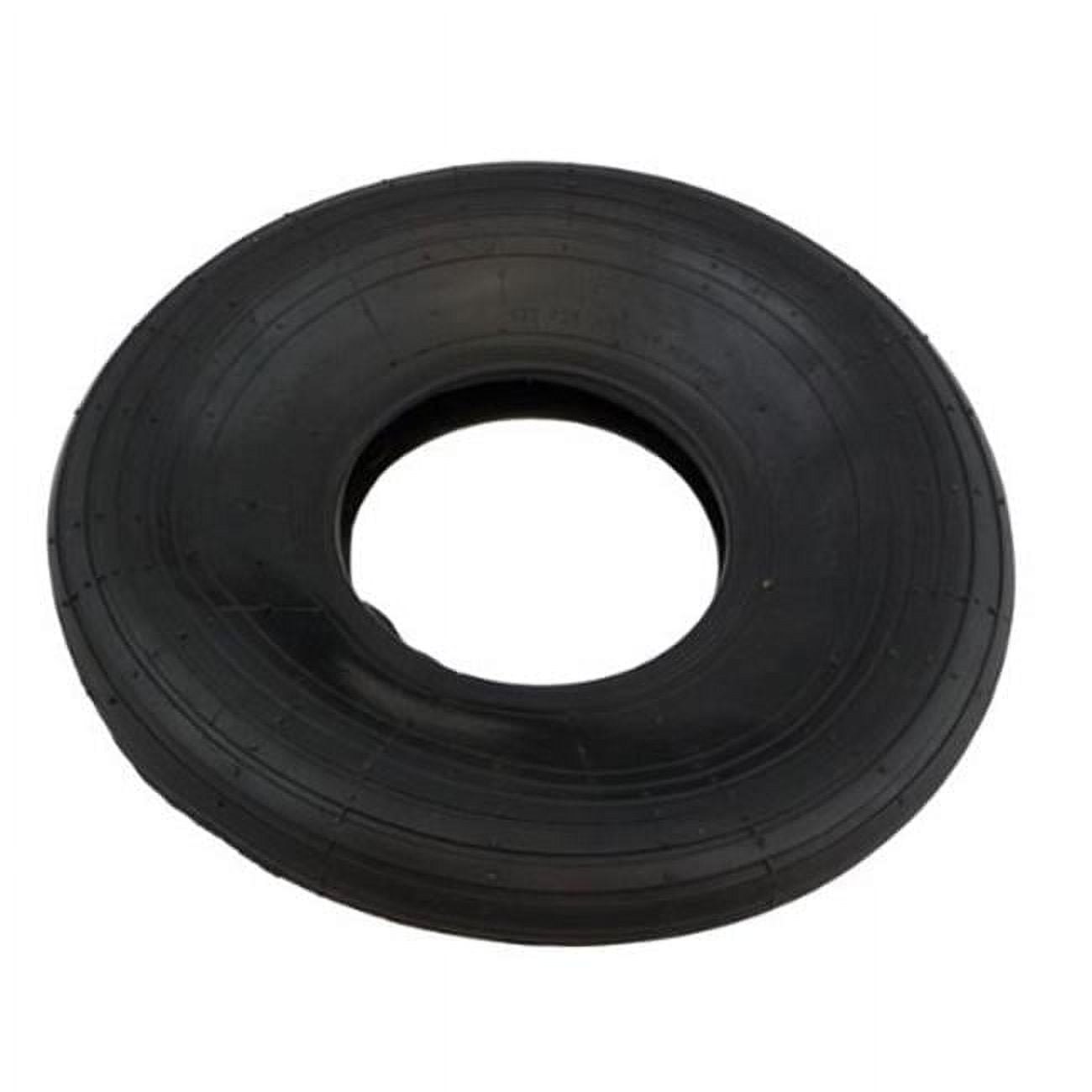 Marathon 20042 Wheelbarrow Tire, Ribbed Tread, Pneumatic, 4.00-6 - Quantity 1