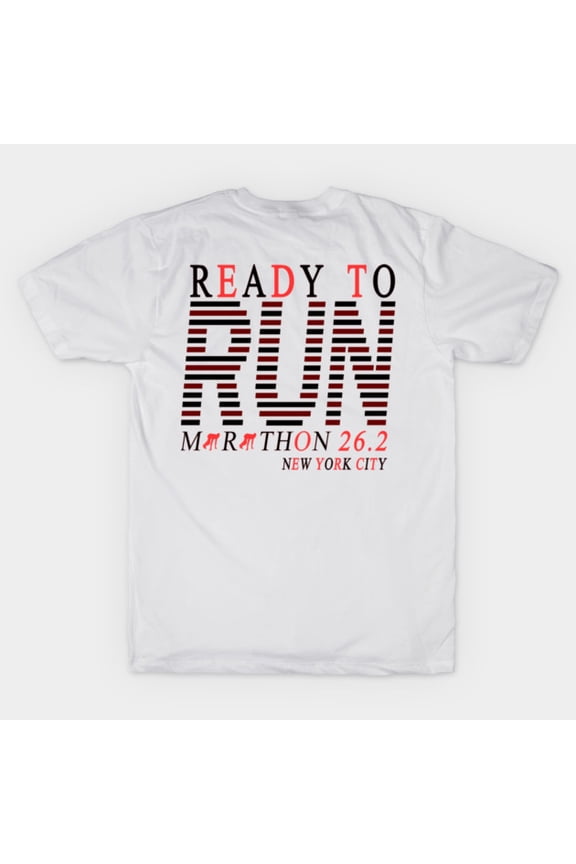 Marathon 26.2 2019 New York City Runner Graphic G4011 Unisex T-Shirt, Up to Size 5XL