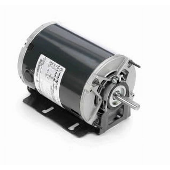 Marathon B306 48YZ Frame 48S17D2058 Open Drip Proof Belt Drive Motor, 1 Split Phase, Resilient Ring Mount, Ball Bearing, 1/2 hp, 1725 rpm, 1 Speed, 115 VAC