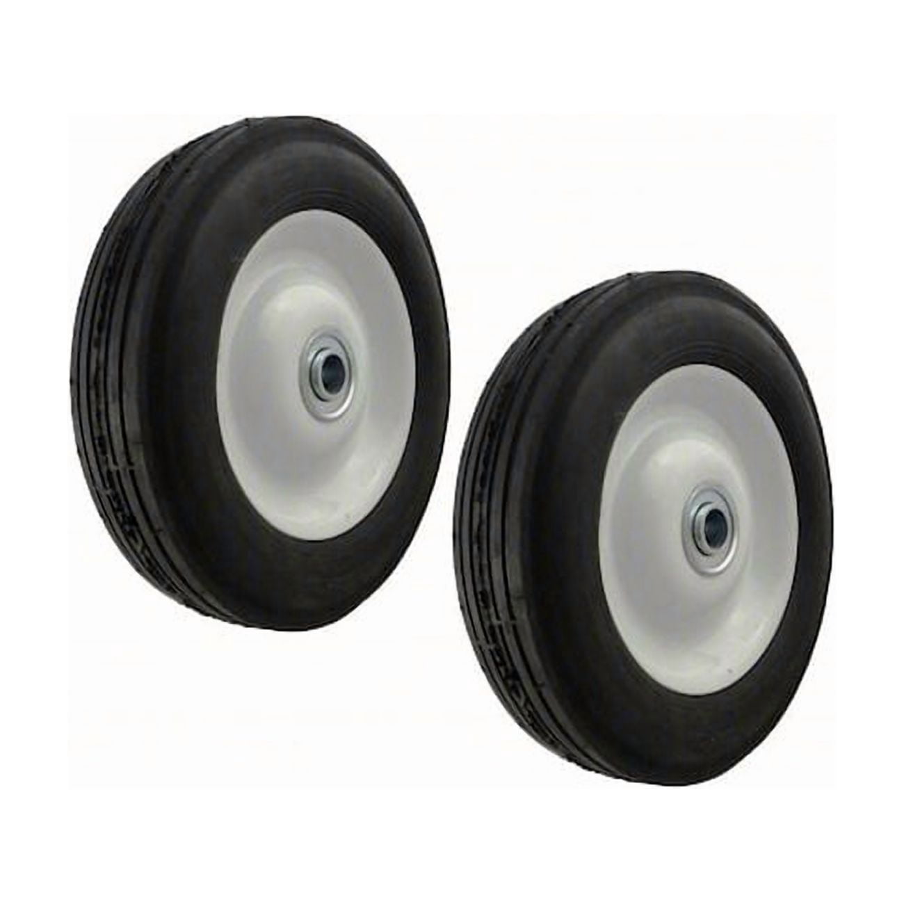 Marathon Caster Wheels,8"dia,350 lb,Black,PR 02683
