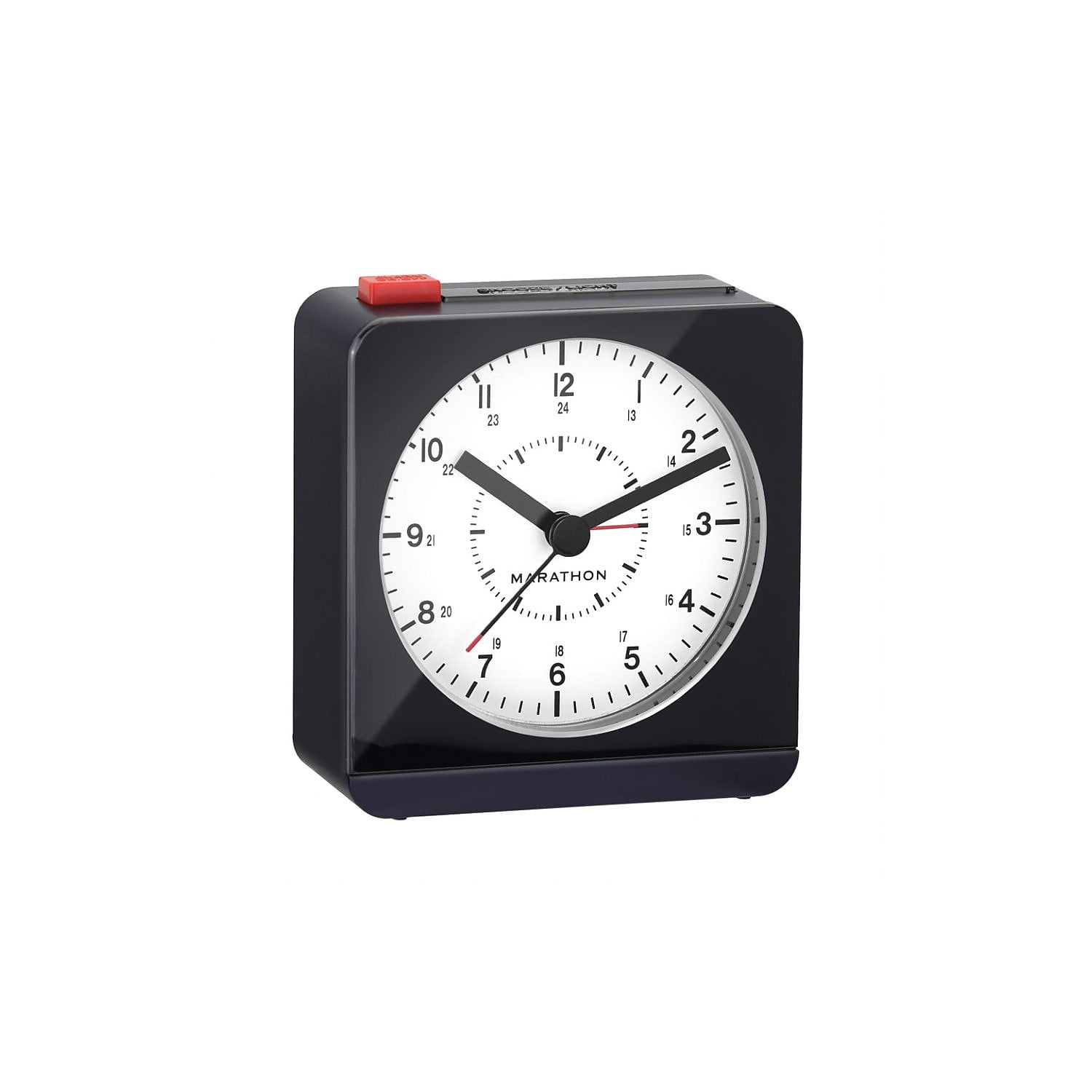 Marathon Classic Analog Alarm ClockBlue (CL030053BL)