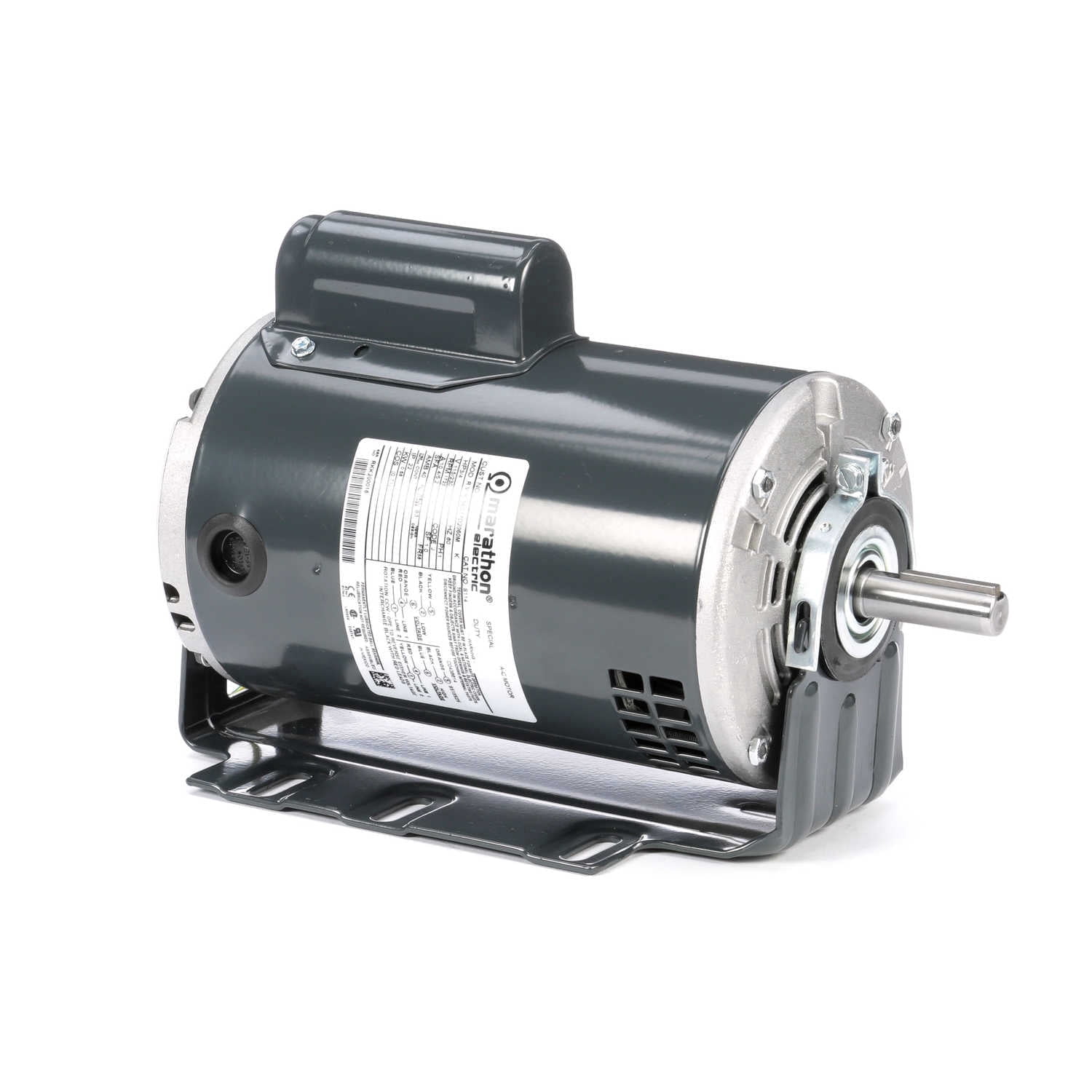 Marathon D143 Electric Motor 1/3 HP 1725 Rpm 1PH 115 Volt 48 Frame 048S17D2086