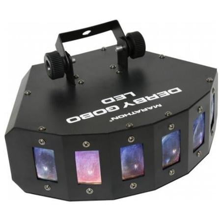 Marathon MA-DERBYGOBOLED Sound Active Linkable 2ch Led Fx
