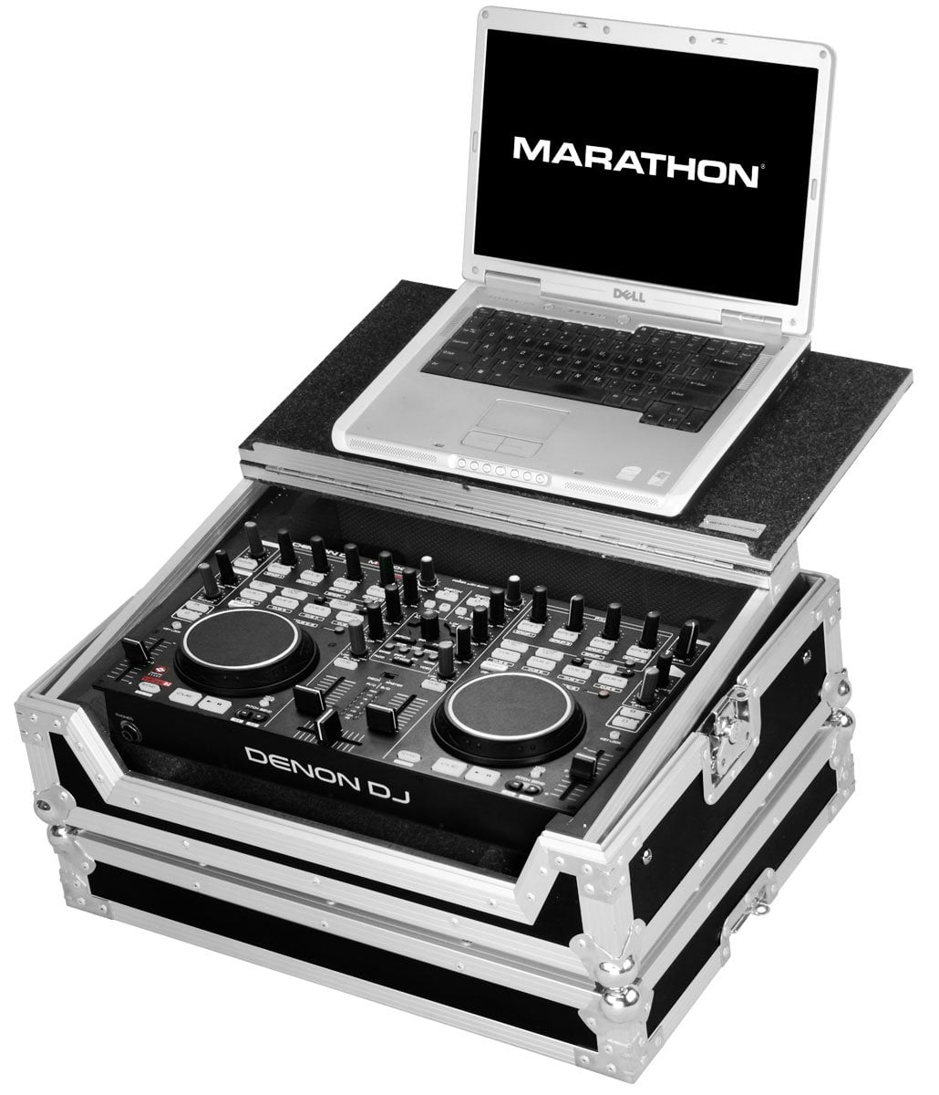 Marathon MA-DNMC3000LT Case To Hold 1 X Denon Dn-mc3000 Music Controller Plus Laptop Shelf