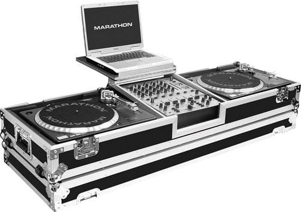 Marathon Ma-dj12wlts Ma-dj12wlt - Standard Laptop Style Turntable Coffin (madj12wlts)