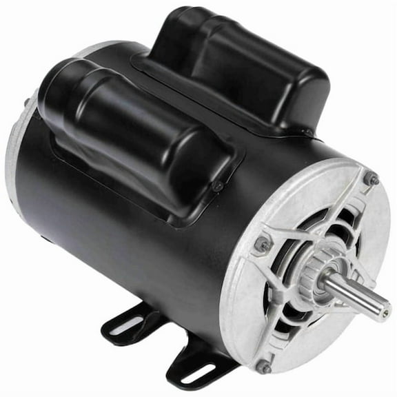 Leeson Air Compressor Motor, 3 hp, 3450 RPM 5KCR48UN2653Y