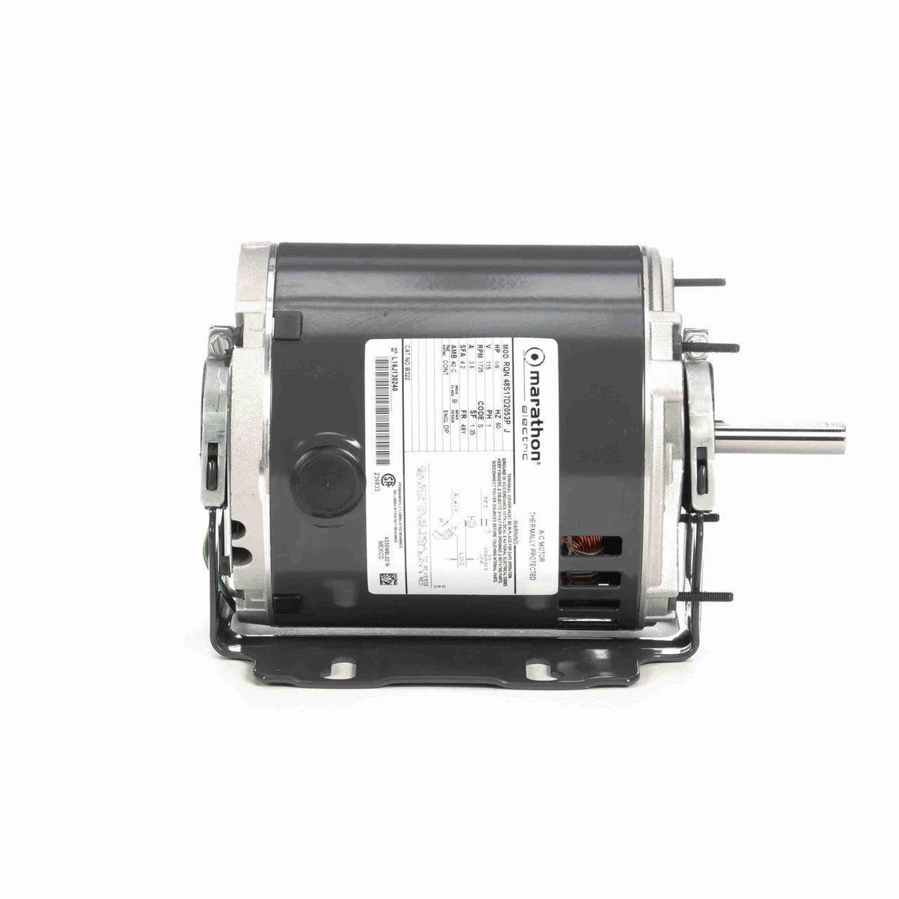 Marathon Motors MB322 B322 Fan and Blower Motor