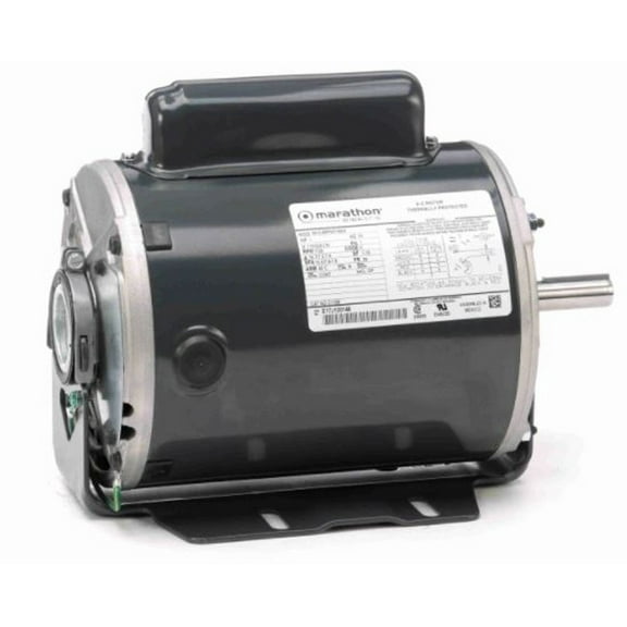 Marathon Motors MC1158 C1158 Single Phase Dripproof Resilient Base 1 HP