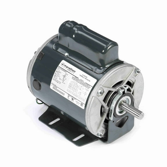 Marathon Motors MC138 Motors C167A Single Phase (NEMA Service Factor) Dripproof Motor 1/2 HP