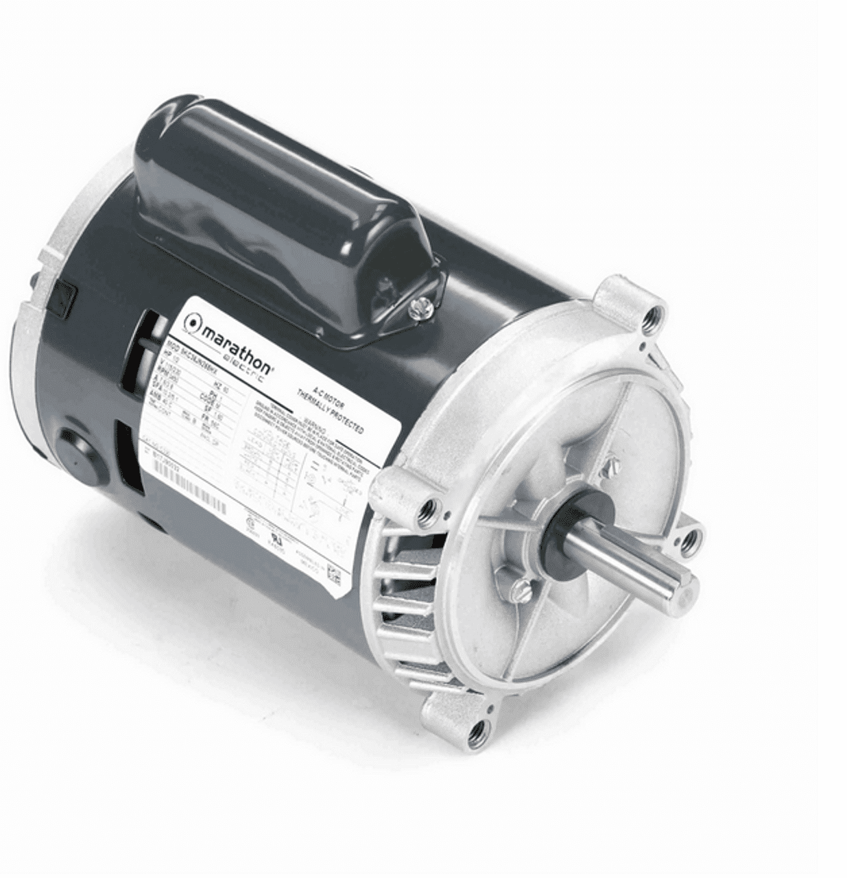 Marathon Motors MC330 1/2 hp Basic Jet Pump Motor 3600 RPM 115/230V ODP 56C Frame (no base)