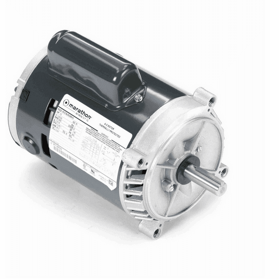 Marathon Motors MC330 1/2 hp Basic Jet Pump Motor 3600 RPM 115/230V ODP 56C Frame (no base)