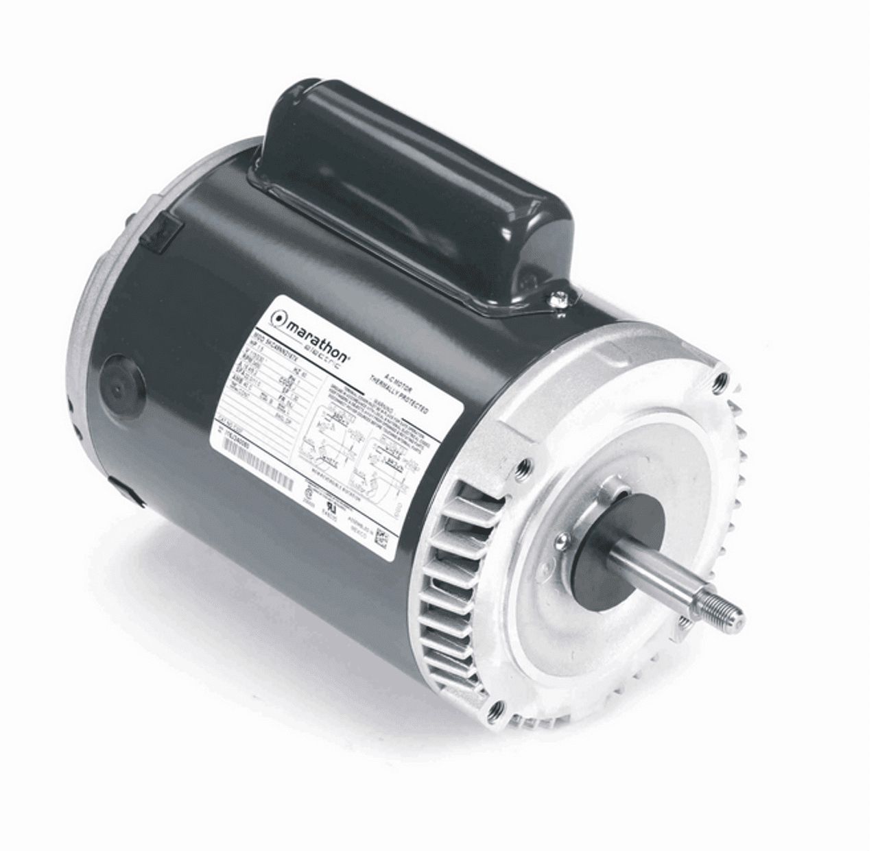 Marathon Motors MC337 1 1/2 hp Basic Jet Pump Motor 3600 RPM 115/230V ODP 56J Frame (no base)