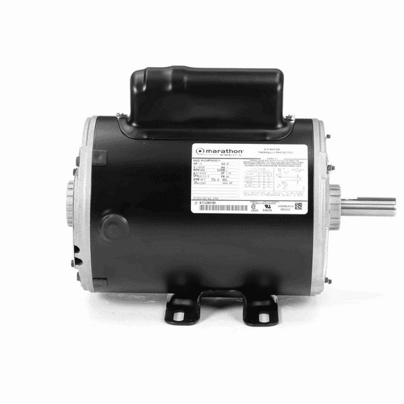 Marathon Motors MC704 Century Motors UC586 Direct Drive Motor, 3/4 HP, 1725 RPM, 208-230/115 Volts