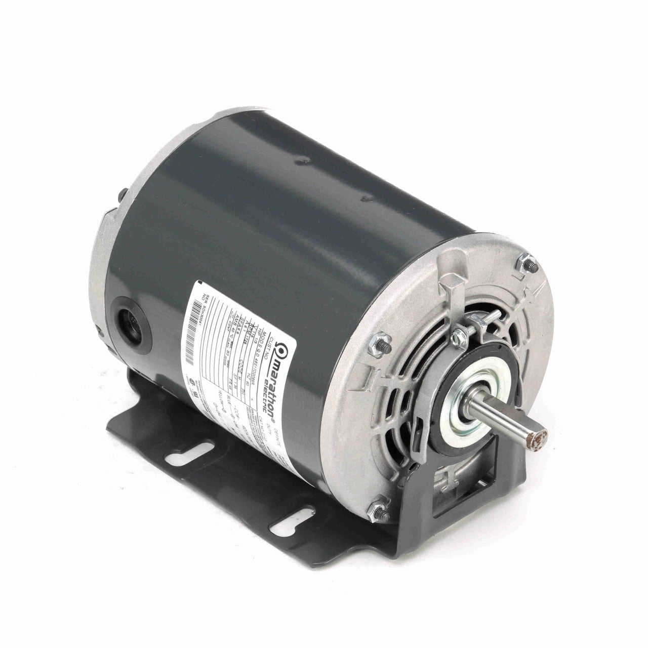 Marathon Motors MD143 D143 1/3 HP Fan and Blower HVAC/R Motor, 1 phase, 1800 RPM, 115 V, 48 Frame, ODP