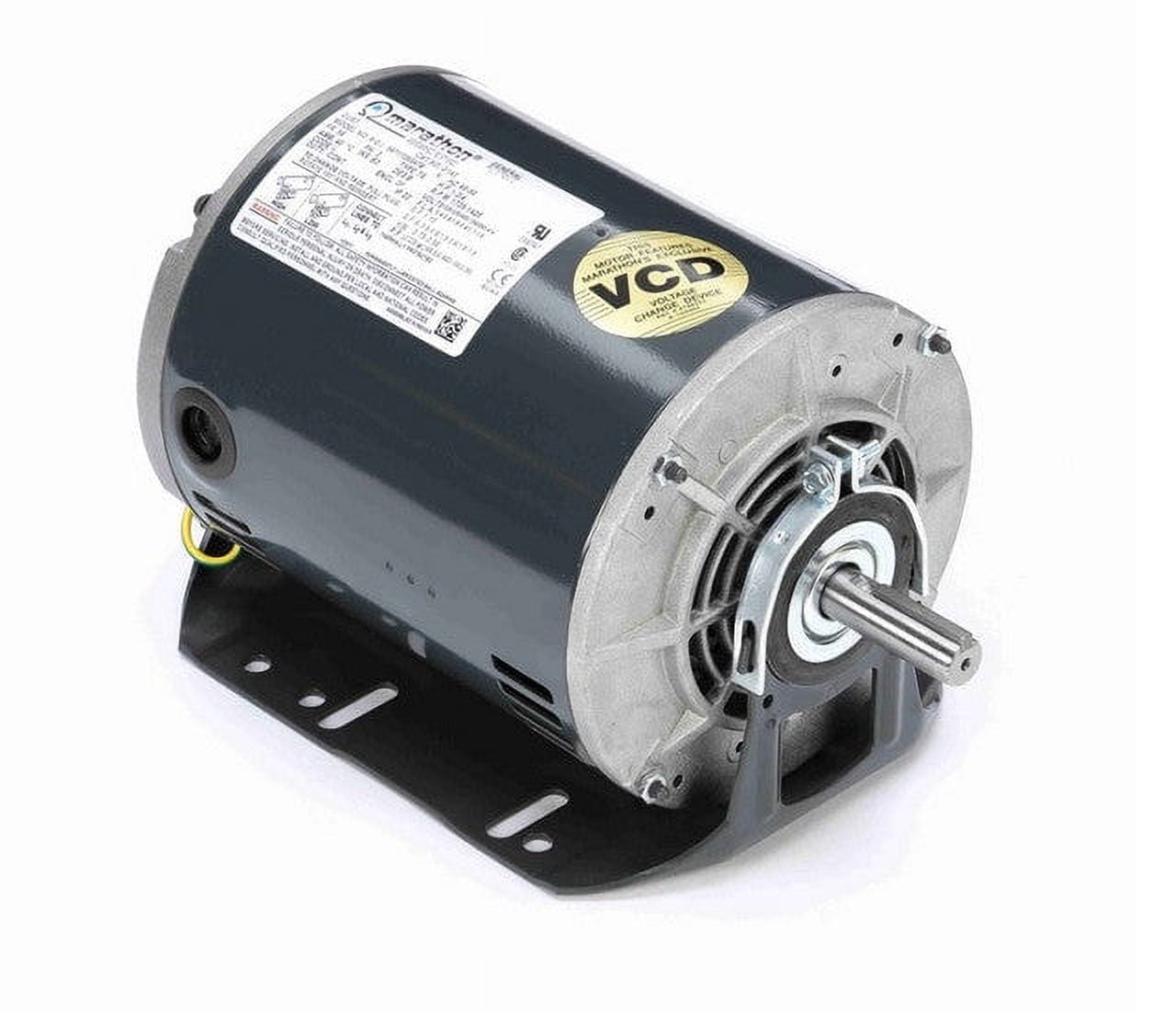 Marathon Motors MG142 G142 1 hp 3 phase 1800 RPM 56 Frame 208-230/460V ODP Resilient Mount Motor