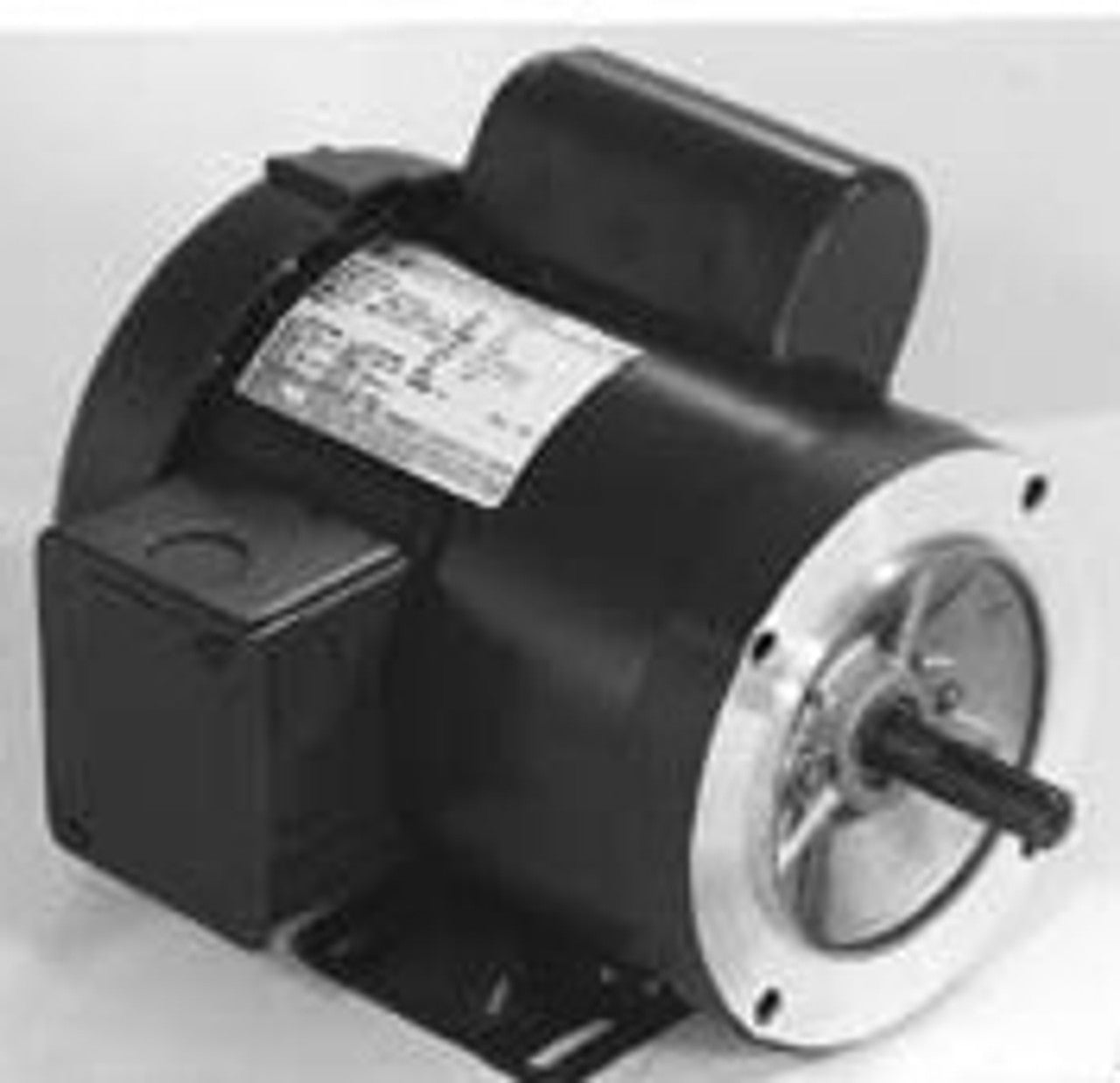 Marathon Motors MG1515 Motors G1515 Single Phase Totally Enclosed C-Face Motor 1/2 HP