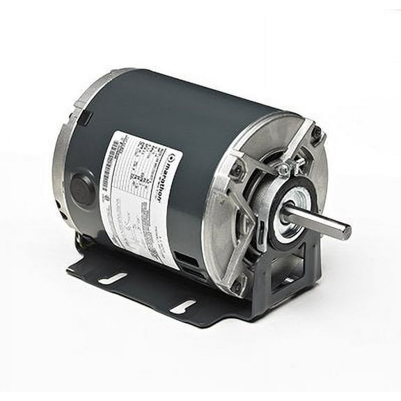 Marathon Motors MH165 H165 48Z Frame 5KH32JN3128X Open Drip Proof Belt Drive Motor, 1 Split Phase