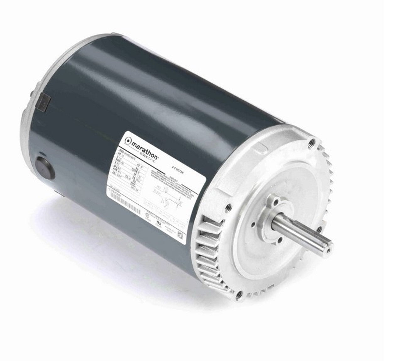 Marathon Motors MH221 H221 1/2 hp 1200 RPM 56CZ Frame 115V (No Base) ODP Exhaust Blower Motor