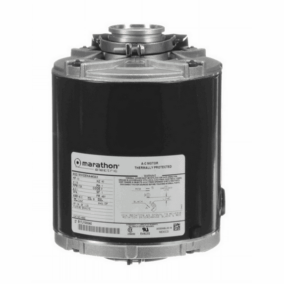 Marathon Motors MH682 H682 1/3 hp Carbonator Pump Motor 1800 RPM 115V, 48Y ODP Frame (resilient base)
