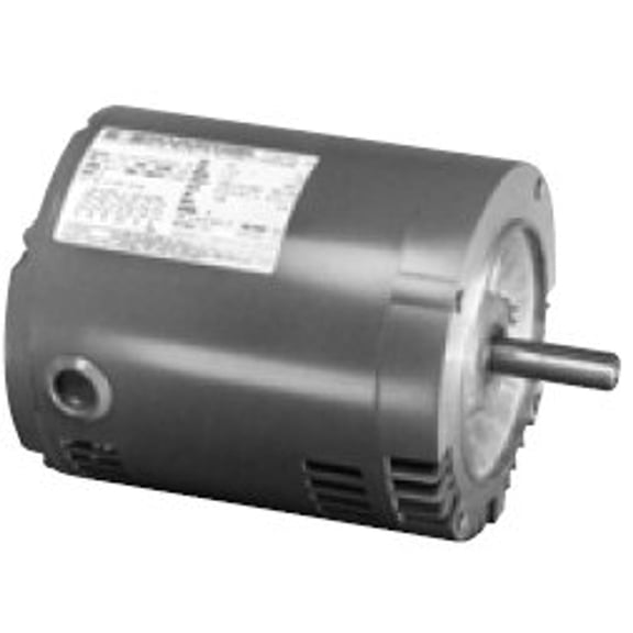 Marathon Motors MK248A Motors Three Phase Dripproof C-Face Motor, 1/3 HP, 1800 RPM, 208-230/460 Volts