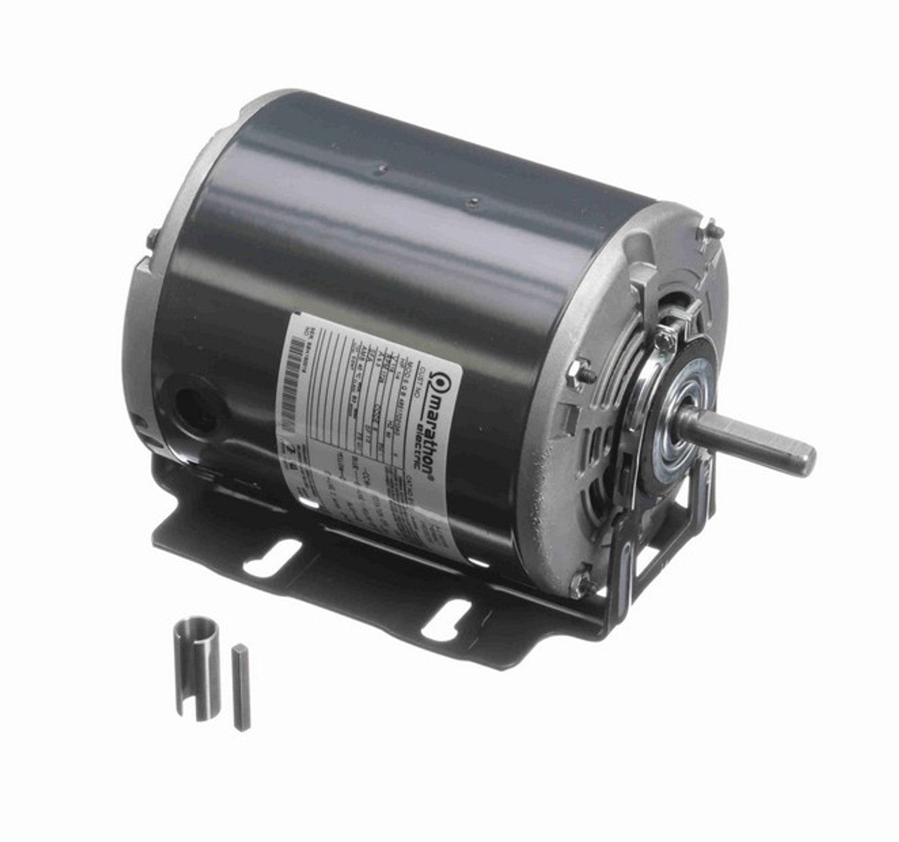 Marathon Motors MS126 S126 1/4 hp (1 speed) 115V 1800 RPM ODP 48Z Frame Resilient Base Blower Motor