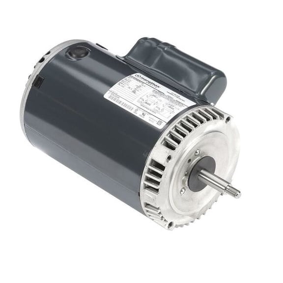 Leeson Motor,Cap St,3 HP,3450,115/230V,56J,ODP 5KCR48TN2174T